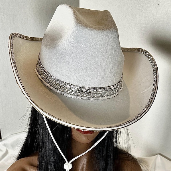 Rhinestone Cowboy Hat - Etsy