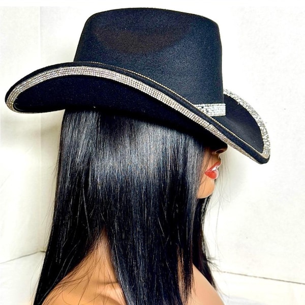 Rhinestone Cowboy Hat - Etsy