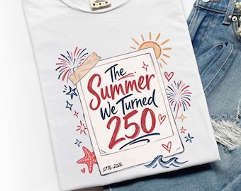 Comfort Colors Retro USA 250th Shirt, Semiquincentennial Anniversary Tee, Cute Fourth Of July Shirt, Trendy 1776 2026 Patriotic Tee