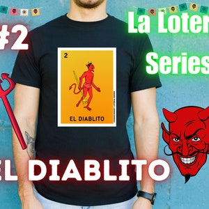 El Diablito-La Loteria PNG-PNG Download-El Diablo-La Chalupa-projekt koszulki-zabawa-meksykańskie Bingo