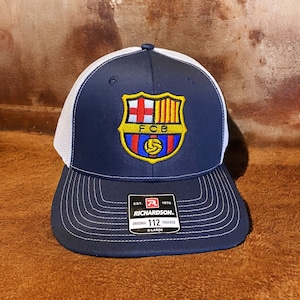 fc Barcelona | cap | trucker hat | embroidery | soccer