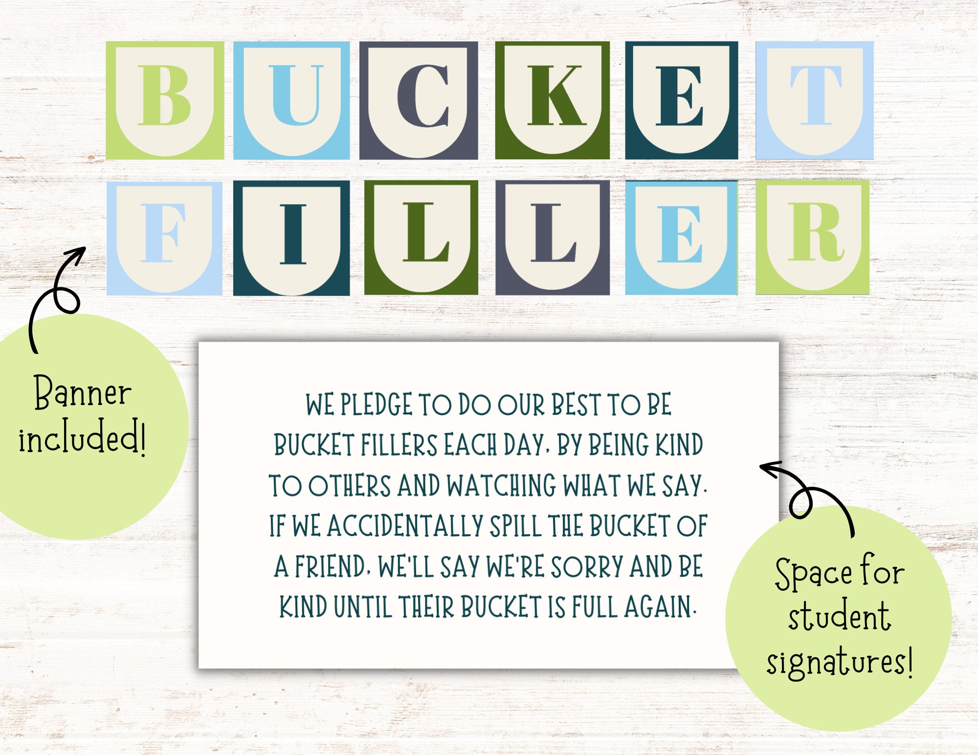 classroom-bucket-filler-poster-classroom-decor-uplifting-children-s-posters-positive-classroom-classroom-community-poster-printable-etsy