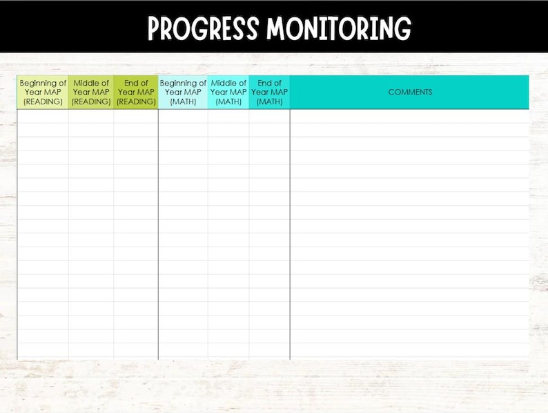 Digital Student Data Tracker for Teachers, Google Sheets Gradebook ...