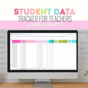 Outil de suivi des données des élèves pour les enseignants, carnet de notes Google Sheets, suivi des progrès, communication avec les parents, planification en petits groupes, agenda enseignant