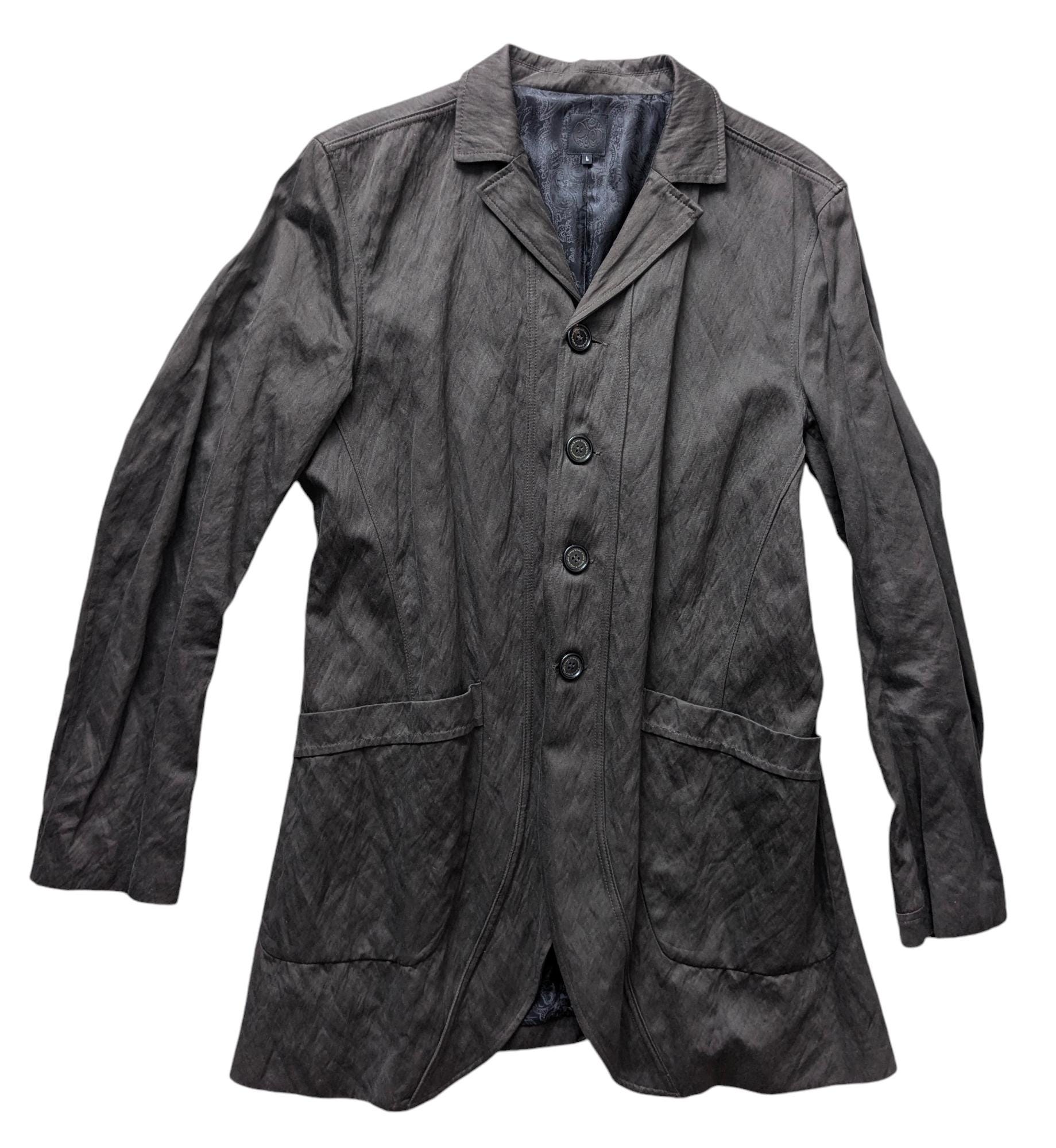 Pretty Green チェスターコート　ブラック　リアム　oasis Liam Gallagher's Original PRETTY GREEN Black Label Coat