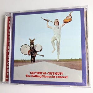 Rolling Stones Get Yer Ya-Ya&#39;s Out! + 4 Bonus Tracks Limited Edition CD 2002, Rare!