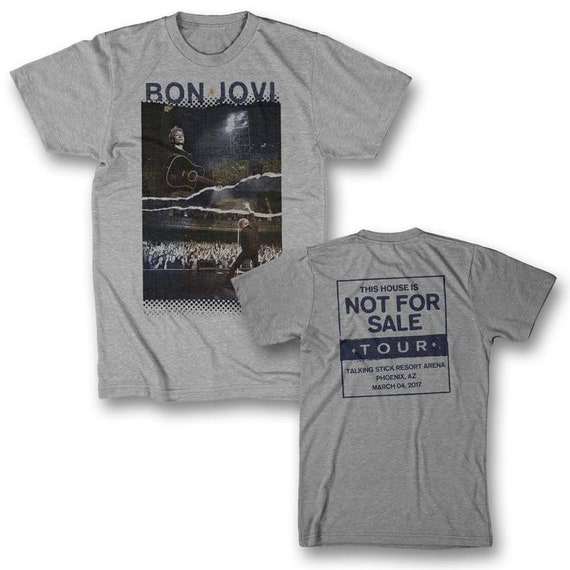 Bon Jovi Phoenix AZ 3 4 2017 Band Official Concert Tour Merch