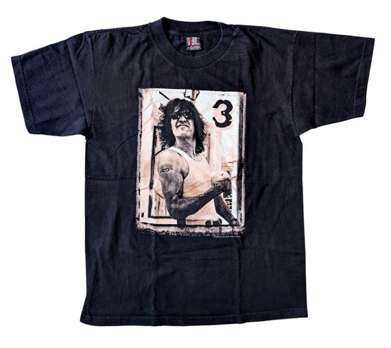 Van Halen 1998 プリントTシャツ ブラック Vintage 1998 Van Halen Who the F#!@K is EDDIE VAN HALEN? T