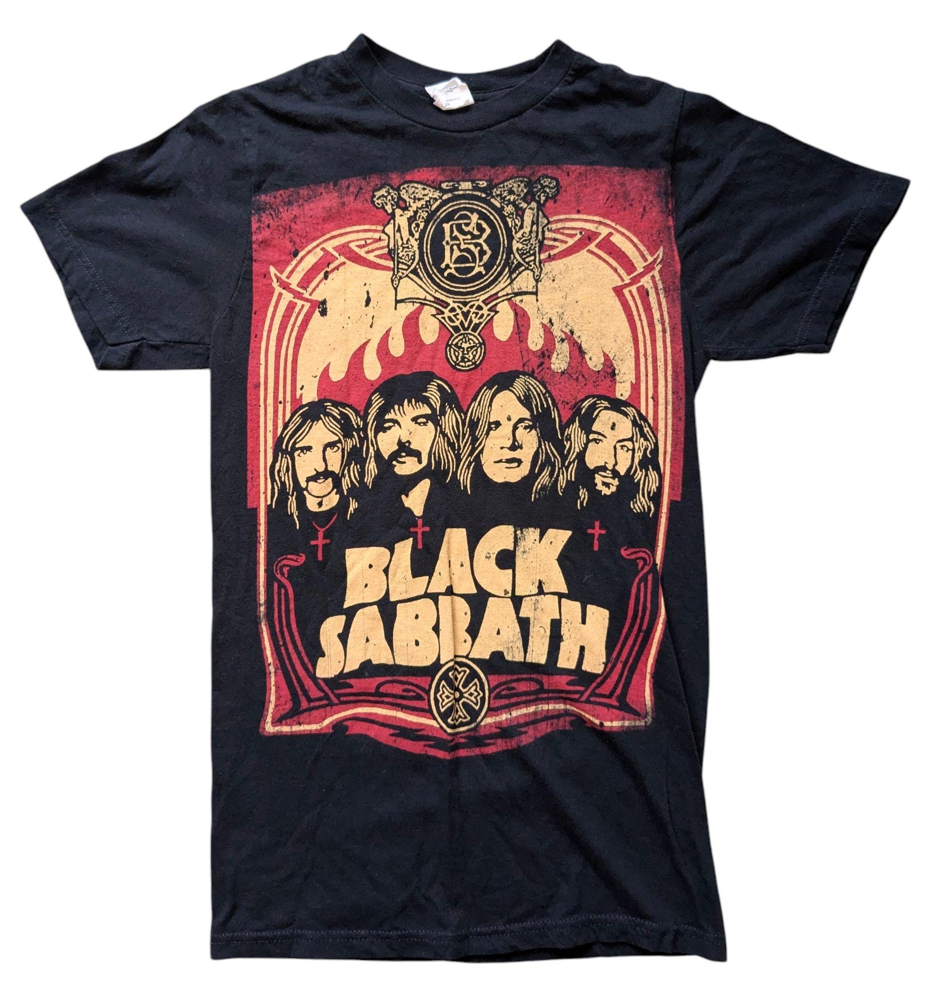 ミュージシャン 90s Ozzy Osbourne vintage black sabbath Vintage 2007 Black Sabbath Bloody Sabbath Black Large T