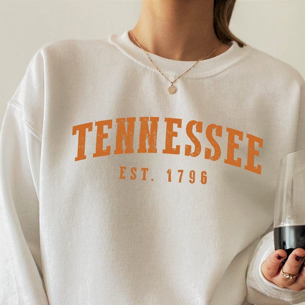 Retro Tennessee Sweatshirt, Women's Tennessee Shirt, Tennessee Football Shirt, Game Day Hoodie, Go Tennessee Football Team Shirt, E5887