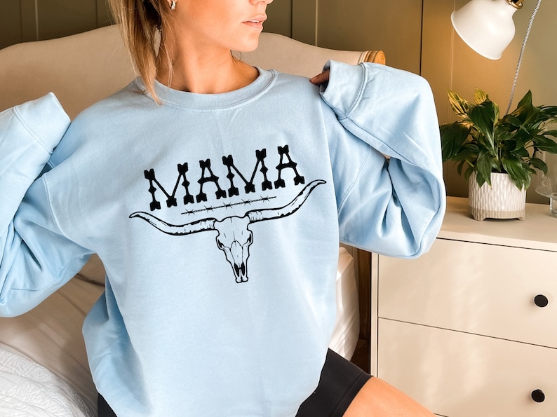 Western Mama Shirt, Mom's Country Shirt, Trendy Mother's Day Gifts, Mom's Birthday Gifts, Aesthetic Mama Hoodie, Cowgirl Mama Gifts, E6106 image 9