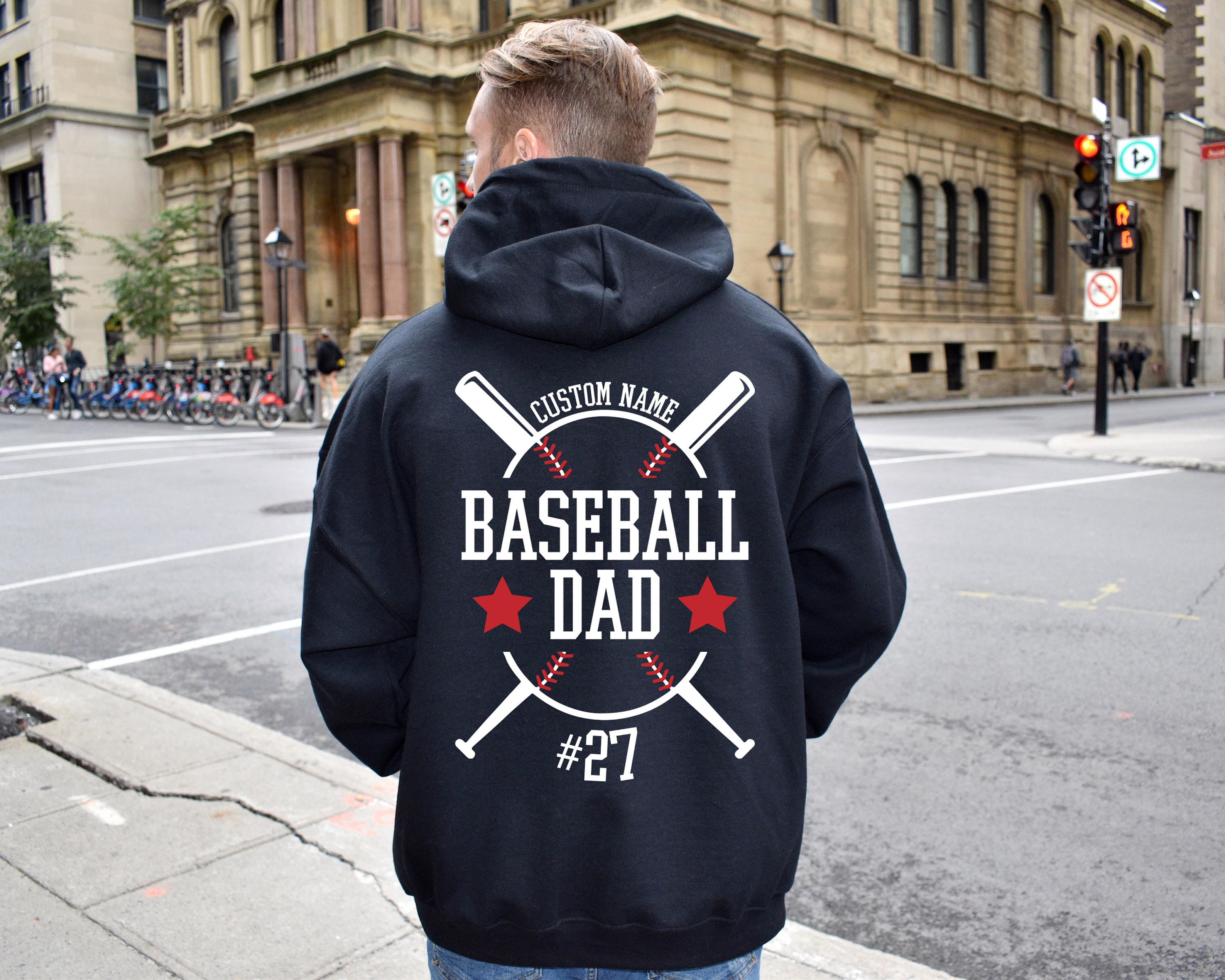 Personalized Baseball Hoodies For Kids Personalized MLB San