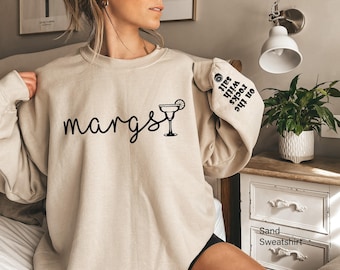 Margarita Sweatshirts | On The Rocks With Salt Shirt, Book Launch Gift, Future Bestselling T, Women'S Writing Tee, Authors Club Hoodie