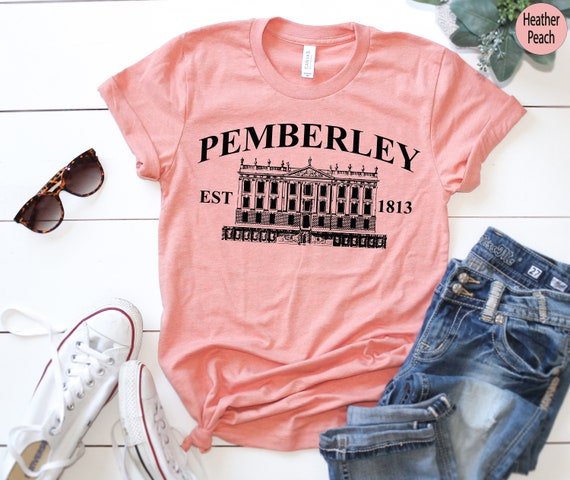 Pemberley Sweatshirt, Pride and Prejudice Sweatshirt, Literary Shirt, Jane Austen Shirt, Bookworm Hoodie, Book Lover Gifts For Women, EU5614