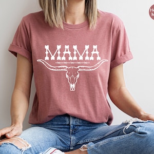 Western Mama Shirt, Mom's Country Shirt, Trendy Mother's Day Gifts, Mom's Birthday Gifts, Aesthetic Mama Hoodie, Cowgirl Mama Gifts, E6106 image 8