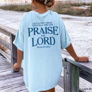"May The Lord Be With You" Christian T-Shirt - Kerusso Verse Tee, 2 Thessalonians 3:16 - View #7