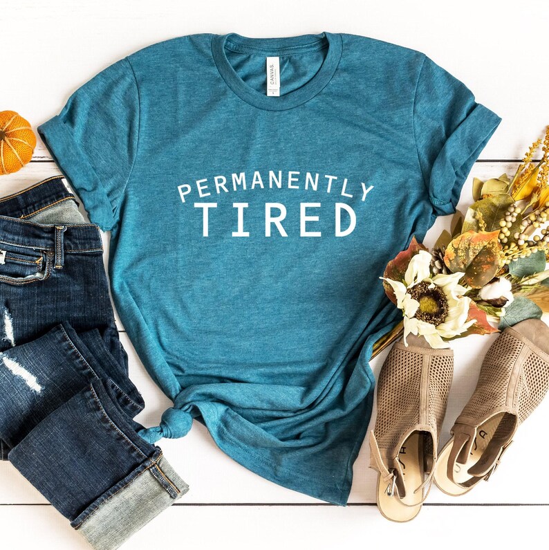Permanently Tired Shirt, Lazy Sweatshirt, Funny Attitude Shirt, Always Tired Hoodie, Sleepy Shirt, Cute Christmas Gifts, Introvert Tee image 10