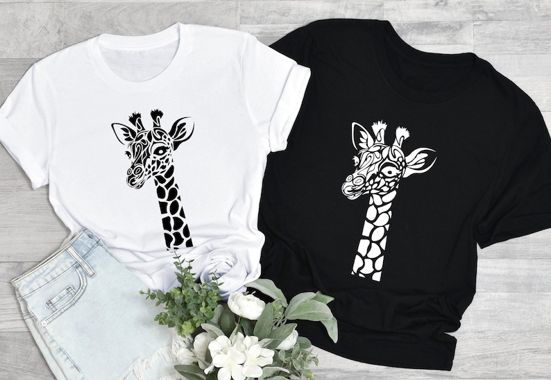 Cute Giraffe Sweatshirt | Cute Animals Shirt For Kids, Fiesta Party Gifts, Margarita Lover Gift, Cocktail Gift, Cinco De Mayo Shirt, Trendy imagen 2