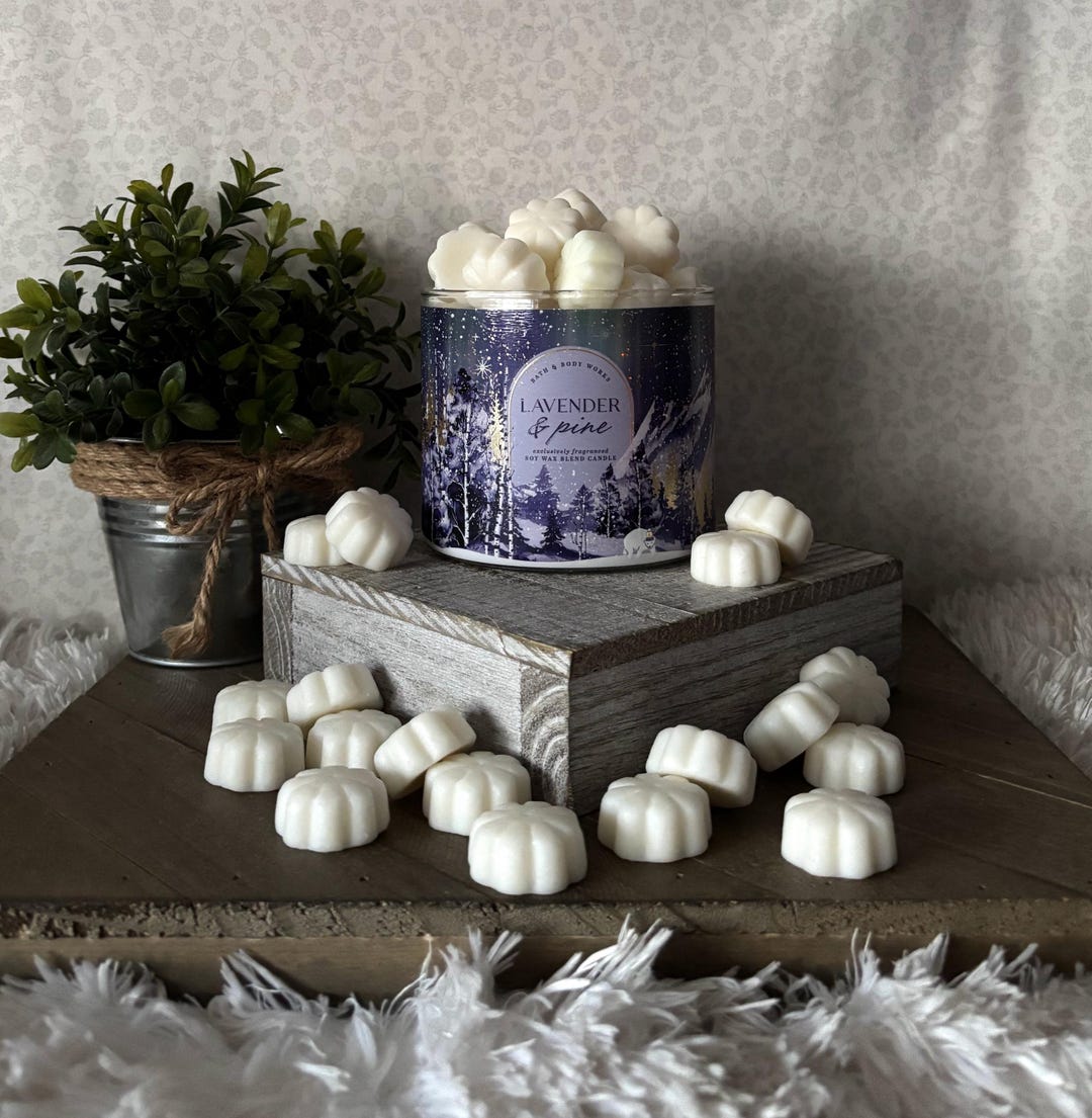 Lavender & Pine ~ Bath and Body Works Candle Wax Melts - Etsy