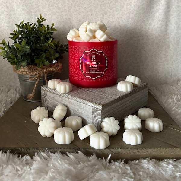 Bubbly Rose ~ Bath and Body Works Candle Wax Melts