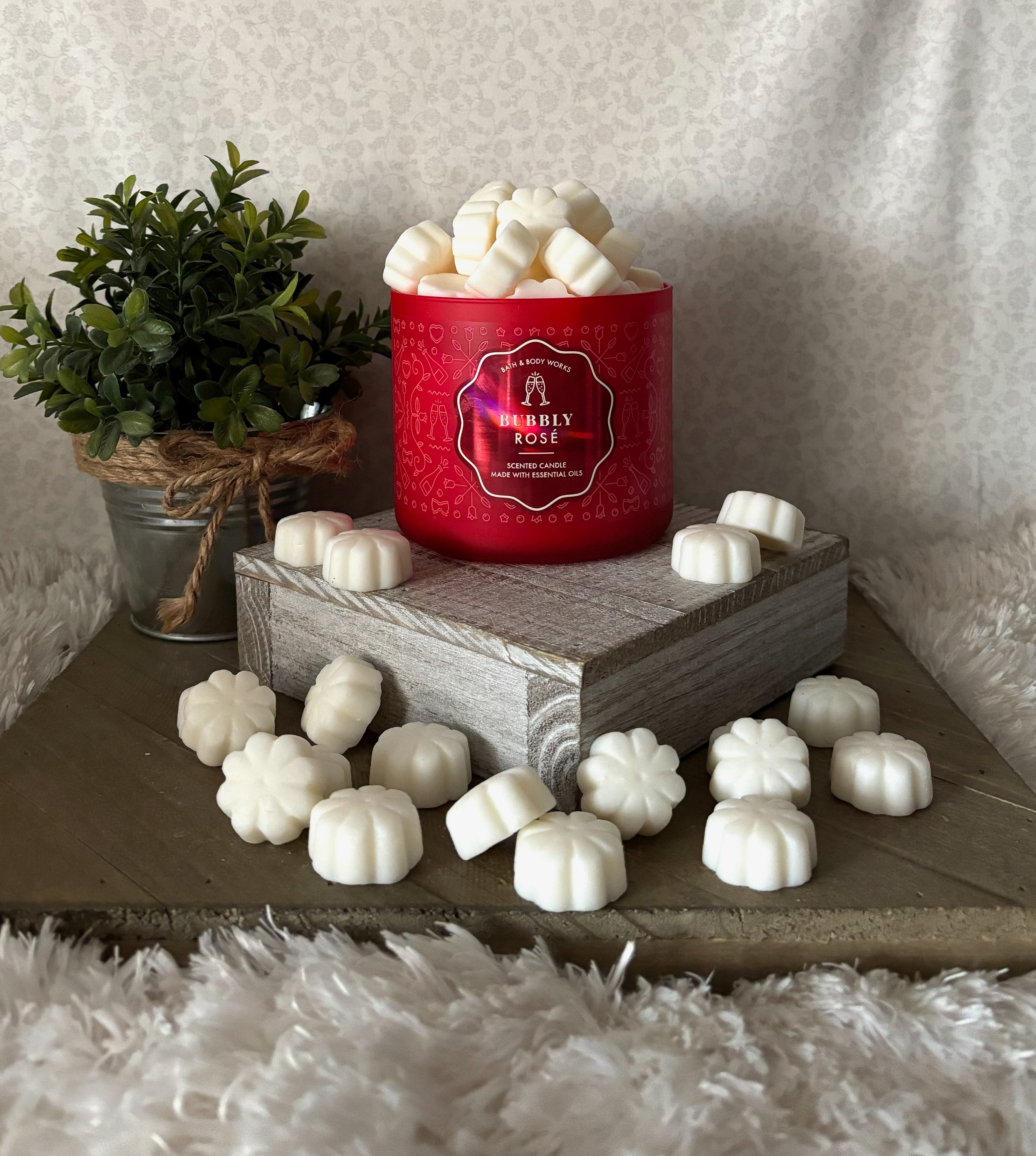 Bubbly Rose ~ Bath and Body Works Candle Wax Melts - Etsy