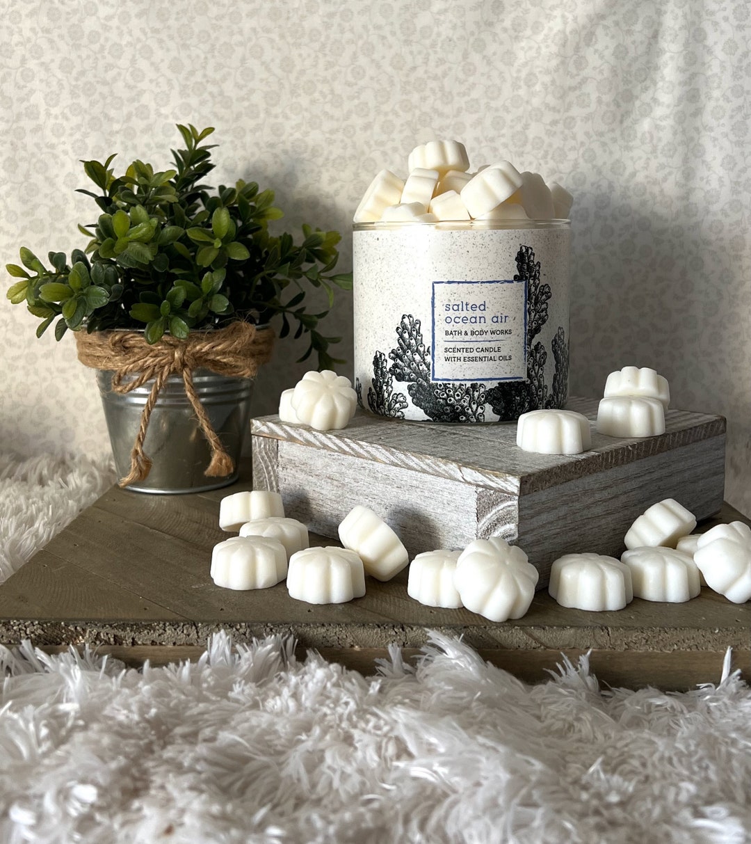Salted Ocean Air Bath and Body Works Candle Wax Melts Etsy