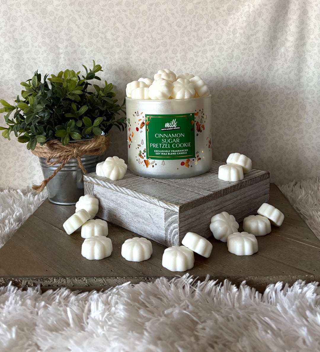 Cinnamon Sugar Pretzel Cookie ~ Bath and Body Works Candle Wax