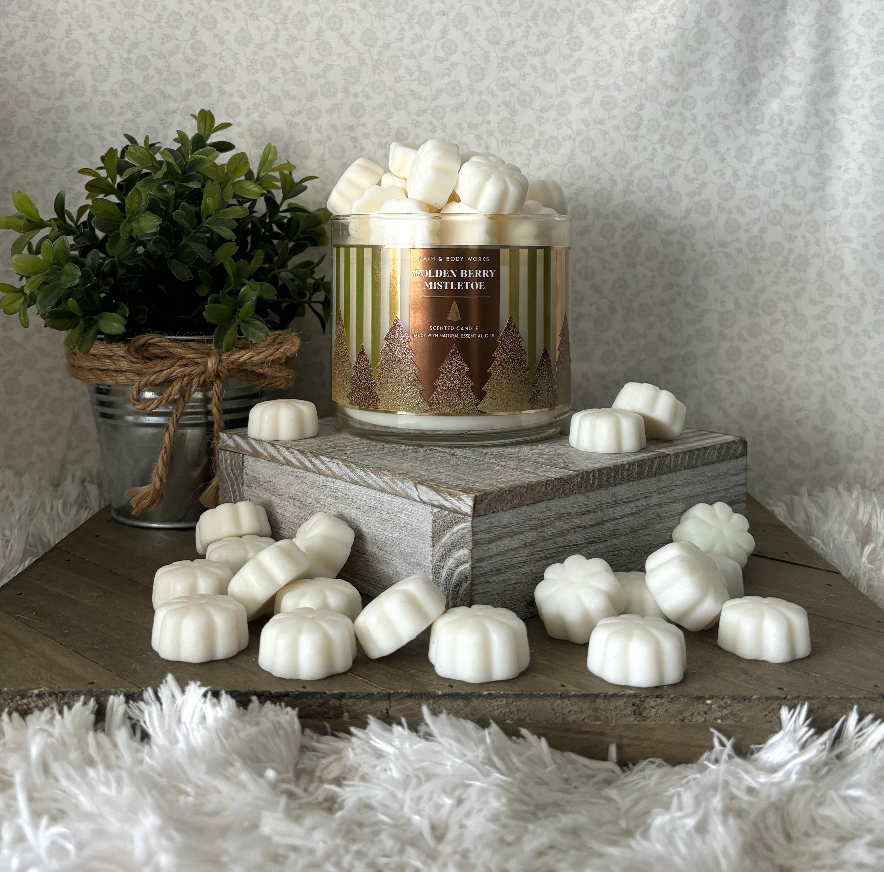 Golden Berry Mistletoe ~ Bath and Body Works Candle Wax Melts