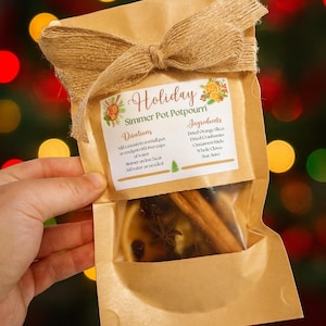 Holiday Simmering Potpourri | Orange, Cranberry & Cinnamon | Christmas Potpourri | Winter Simmer Pot