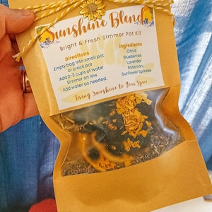 Sunshine Simmer Potpourri | Citrus, Lavender, and Rosemary