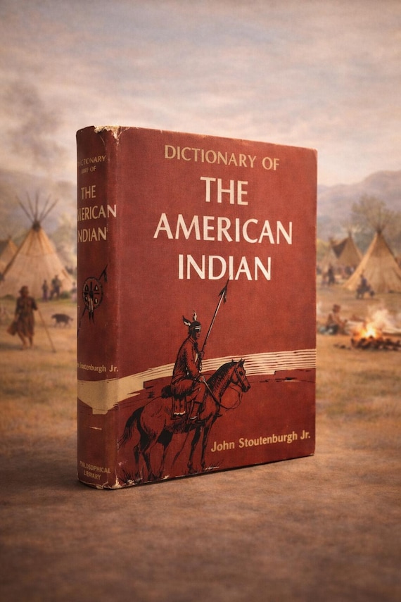Dictionary of the American Indian – 1960 Bonanza Books Edition - Etsy