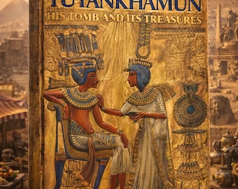 Tutankhamen Book: His Tomb and Treasures, 1977 Third Printing
