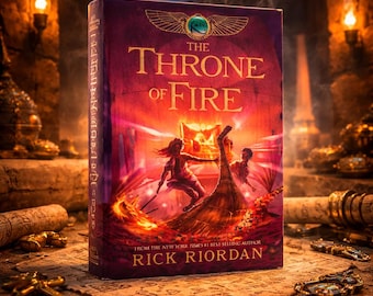 The Throne of Fire – Rick Riordan, First Edition Hardcover (2011) YA Fantasy