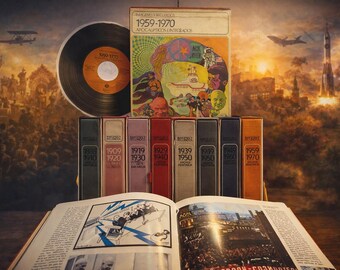 Spanish Historical Photo Archive 1898-1970 | Imágenes y Recuerdos 7-Volume Set w/ Records