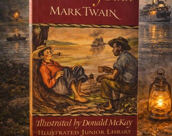 The Adventures of Huckleberry Finn — Grosset & Dunlap Illustrated Junior Library, 1948