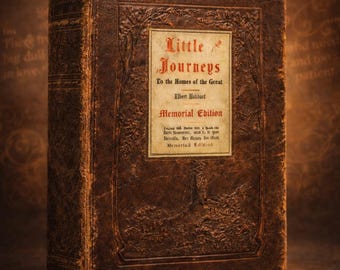 Little Journeys Book – 1916 Memorial Edition, The Roycrofters