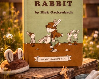 Hattie Rabbit – Vintage Children’s Book, 1976 Weekly Reader Edition