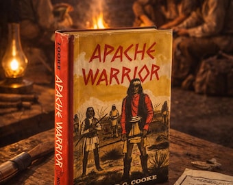 Apache Warrior by David C. Cooke – 1963 First Edition Hardcover