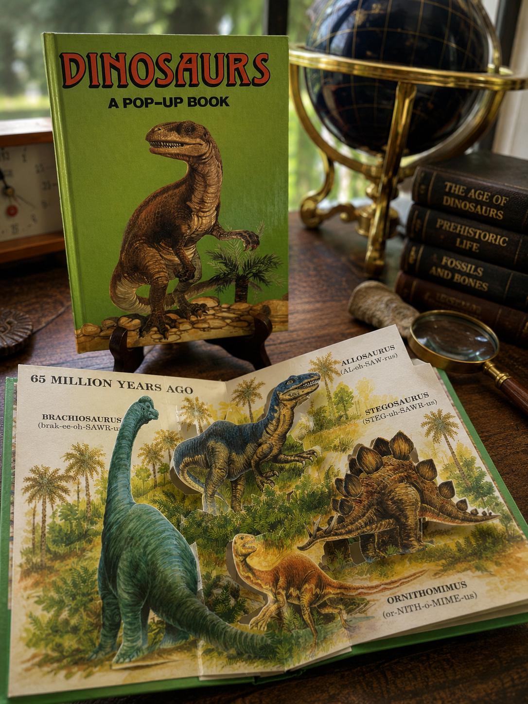 Dinosaurs Pop-up Book 1987 Ottenheimer All Pop-ups Intact Working