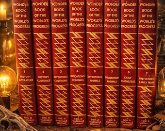 1935 Wonder book of the World's Progress (set)