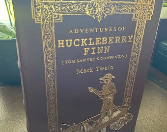 Adventures of Huckleberry Finn Easton Press 1994 Collector’s Edition Leather