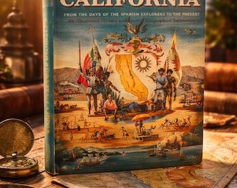 The Golden Book of California – 1961 Illustrated History