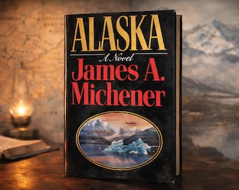 Alaska di James Michener – Prima edizione con copertina rigida, 1988