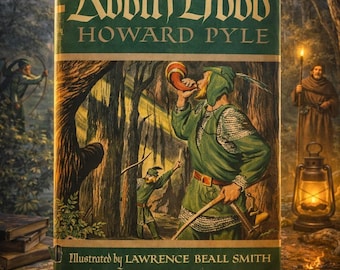The Merry Adventures of Robin Hood by Howard Pyle (1952 Illustrated Junior Library)