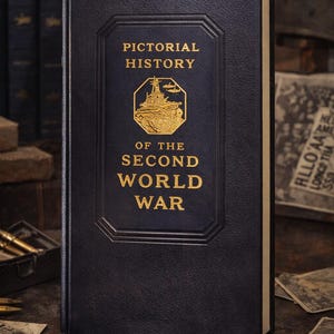 第二次世界大戦の図解史　全5巻　豪華革装丁版（1946年～1947年）