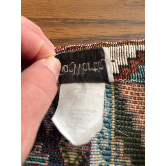 BonWorth Aztec print SW style button up jacket si… - image 5