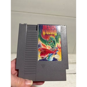 Dragon Warrior NES game cartridge circa 1985