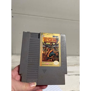 P.O.W. NES game cartridge circa 1985