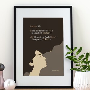 Ensemble d'art mural inspirant | Décoration de la chambre | Art mural | IMPRIMABLE | Citation de Bodhidharma