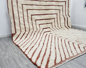 9x12  Handmade rug bleu rug moroccan large berber rug custom bleu rug hand-woven rug free shipping authentic wool rug